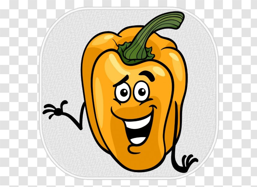 Bell Pepper Cartoon Vegetable - Stock Photography Transparent PNG