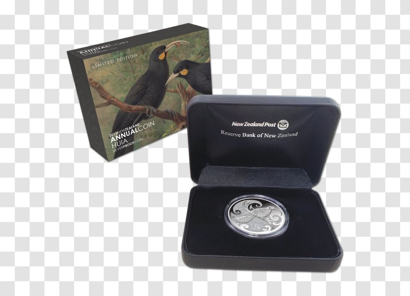 Coin Huia, New Zealand Three Huia (Heteralocha Acutirostris) Silver - Australian Dollar Transparent PNG