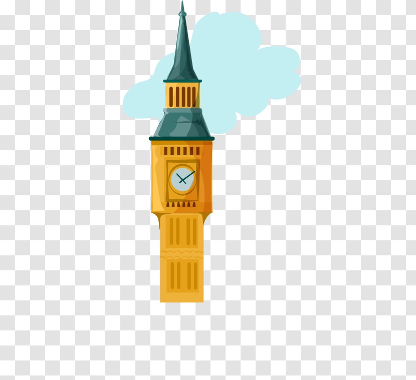 Big Ben Clock Tower - Shutterstock Transparent PNG