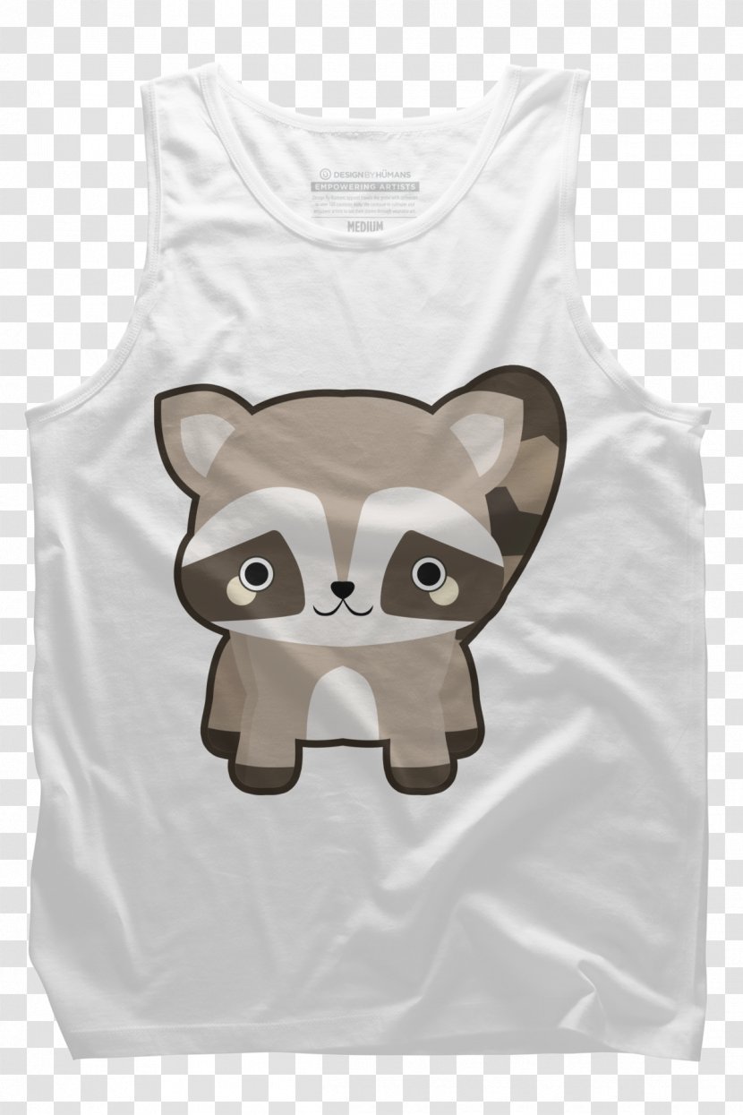 T-shirt Raccoon Hoodie Kavaii Drawing - Cartoon Transparent PNG