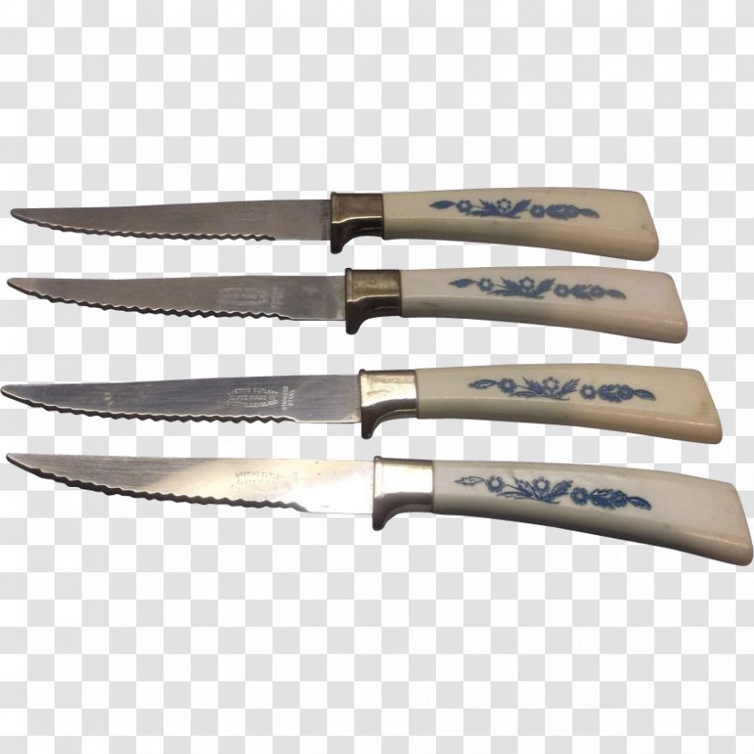 Utility Knives Hunting & Survival Knife Blade Kitchen - Melee Weapon - Vintage CUTLERY Transparent PNG
