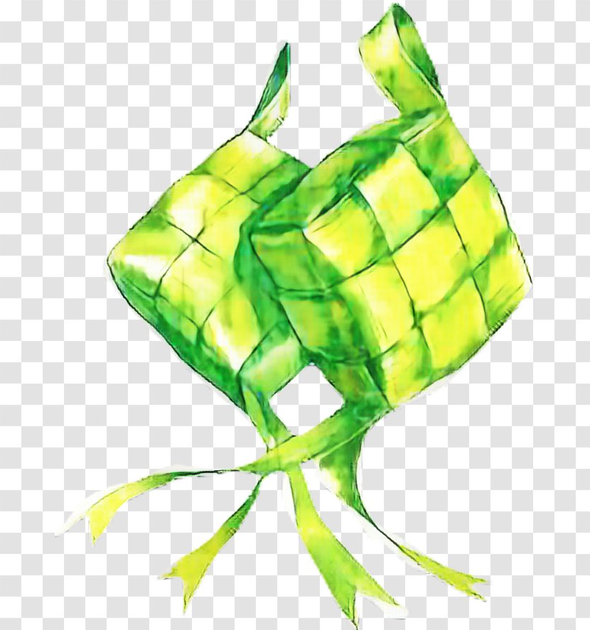 Ketupat Sayur Clip Art Lebaran (in Indonesia) Image - Eid Alfitr - In Indonesia Transparent PNG