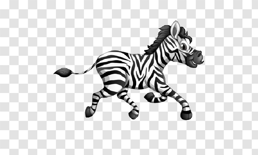 Horse Zebra Clip Art - Mane Transparent PNG