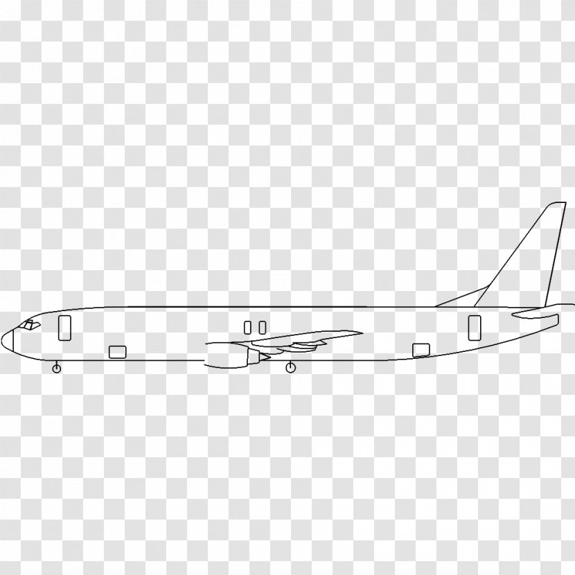 Narrow-body Aircraft - Narrow Body Transparent PNG