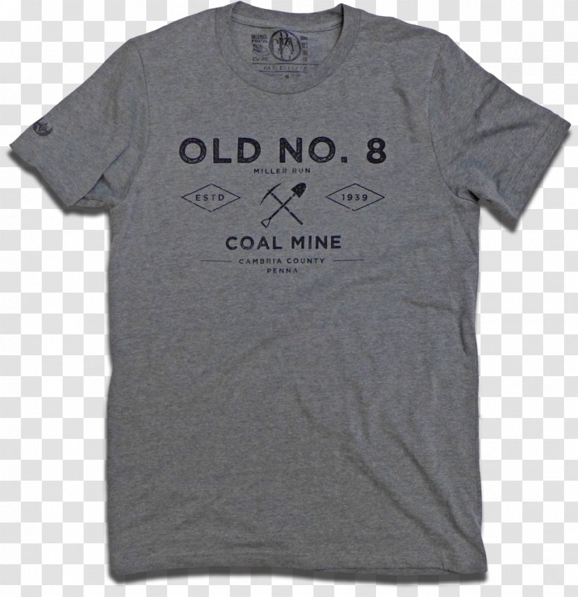 T-shirt Coal Mining Printing - Active Shirt Transparent PNG