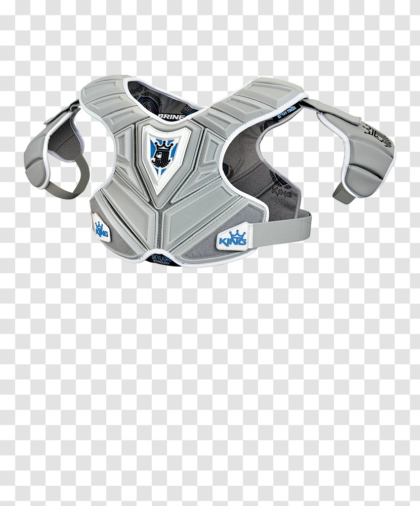 Shoulder Pads Lacrosse American Football Protective Gear Joint - White Transparent PNG