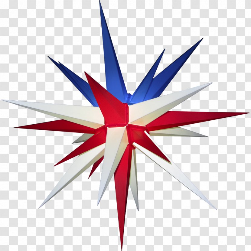 Nautical Star The Patriot Light - Color - Three-dimensional Stars Transparent PNG