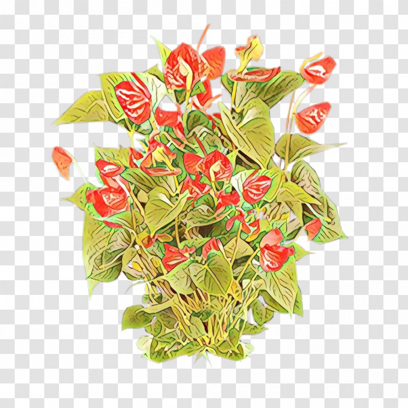 Rose Bouquet - Anthurium - Perennial Plant Stem Transparent PNG