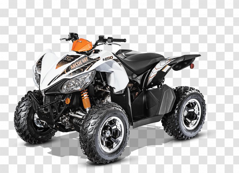 All-terrain Vehicle Arctic Cat Motorcycle Four-stroke Engine Snowmobile - Automotive Tire Transparent PNG