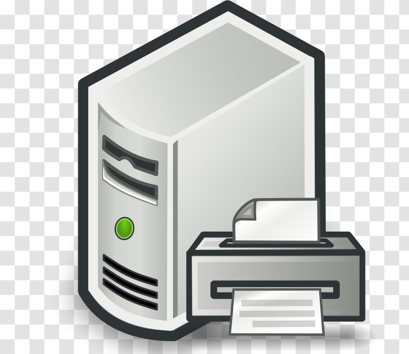 Computer Servers Database Clip Art - Printer Transparent PNG