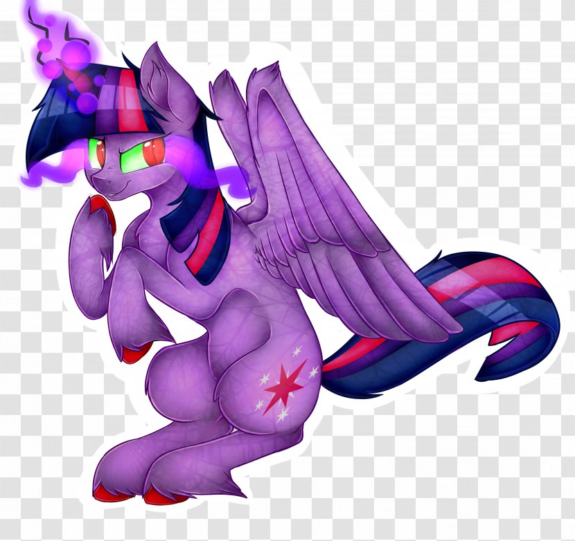 Pony Twilight Sparkle Rarity Princess Luna Celestia - Violet - Vertebrate Transparent PNG