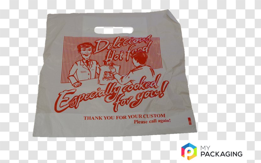 Plastic Bag Brand Font Transparent PNG