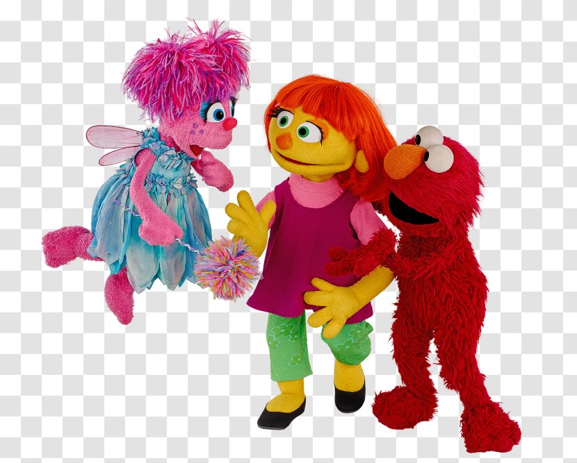 Julia Abby Cadabby Sesame Place Elmo Street Characters - Child Transparent PNG