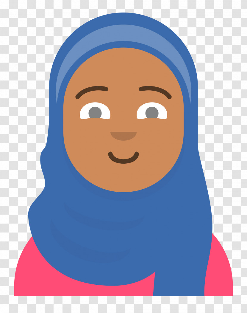 Hijab Avatar Transparent PNG