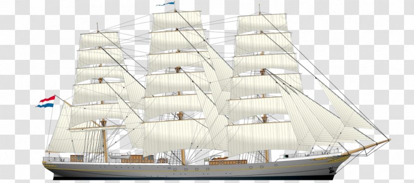 Sailing Ship Tall Clipper Training - Yacht Transparent PNG