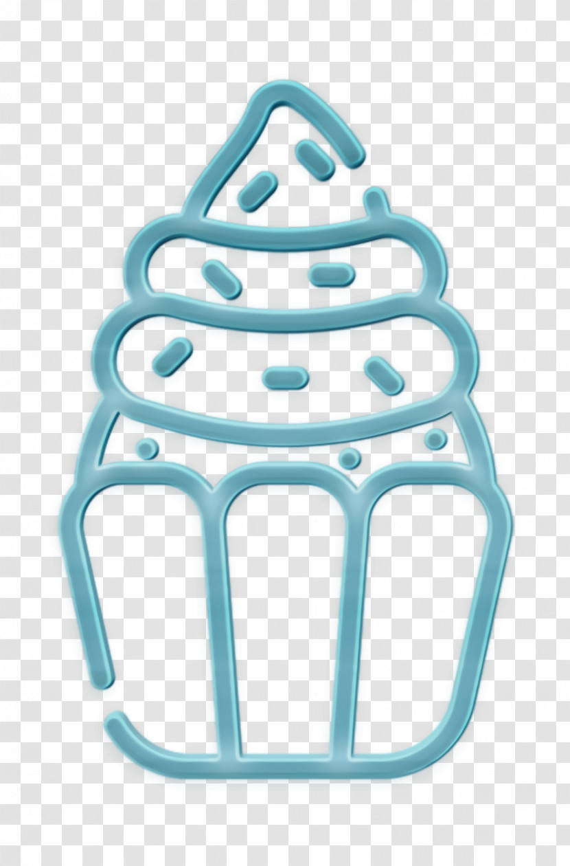Food And Restaurant Icon Cupcake Icon Night Party Icon Transparent PNG