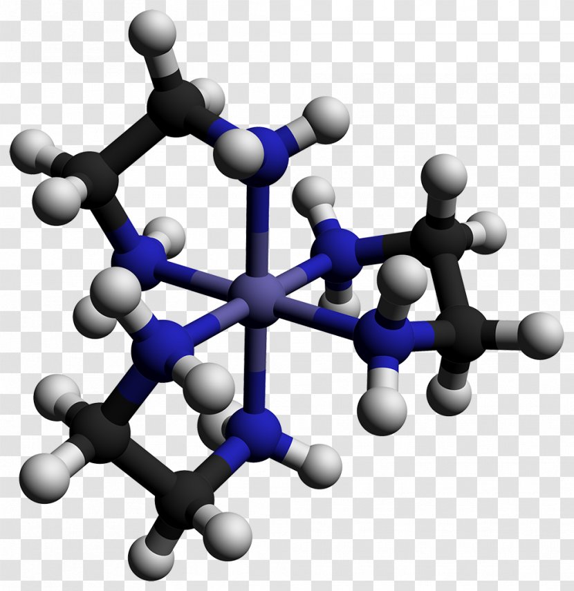 Chemistry Tris(ethylenediamine)cobalt(III) Chloride Coordination Complex - Symbol Transparent PNG