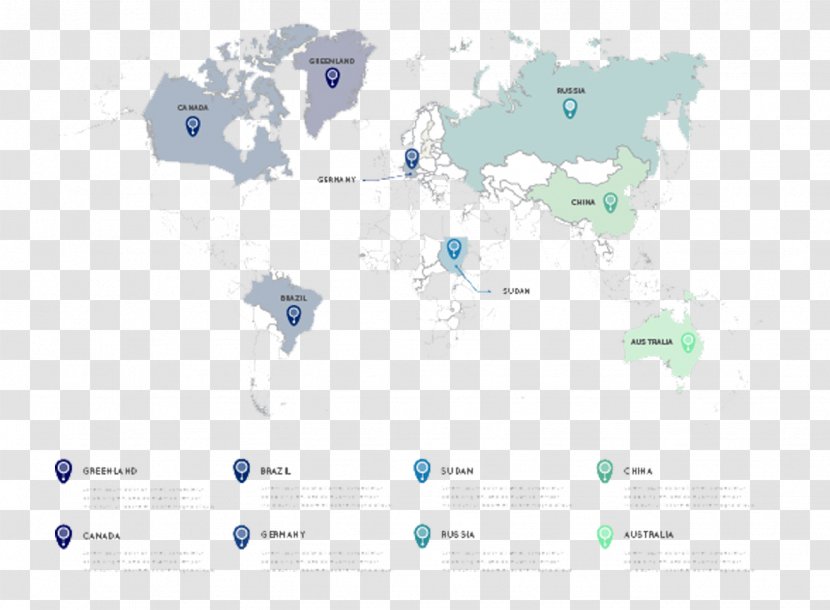 Europe Globe World Map - Vector - Landmarks Classification And Labelling Transparent PNG