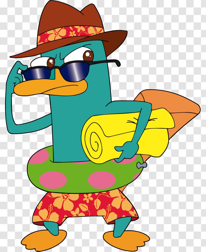 Perry The Platypus Clip Art Ferb Fletcher Phineas Flynn - Beak - Glasses Transparent PNG