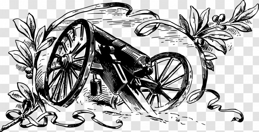 American Civil War T-shirt Cannon Weapon Clip Art - Drawing - Vector Damaged Mountain Artillery Transparent PNG