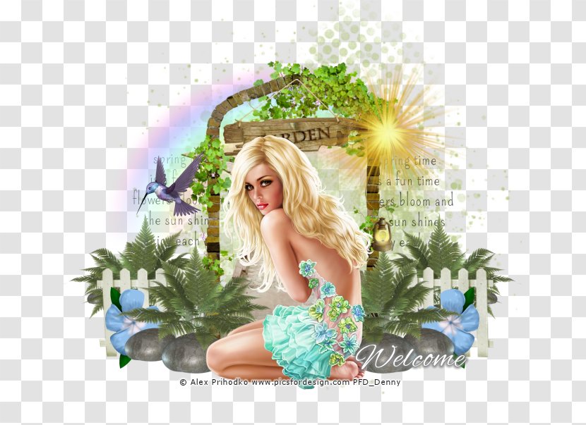 Desktop Wallpaper Photomontage Computer Blond Fairy Transparent PNG