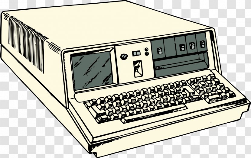 Computer Monitors Clip Art - Keyboard - 70s Transparent PNG