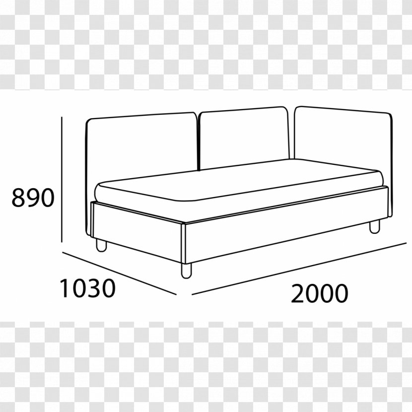 Daybed Table Furniture Mattress Bed Frame - Chair Transparent PNG