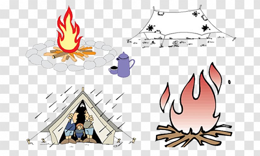 Flame Fire Illustration - Cartoon - Creative Transparent PNG