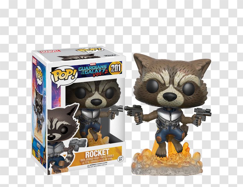 Rocket Raccoon Taserface Star-Lord Groot Nebula - Figurine Transparent PNG