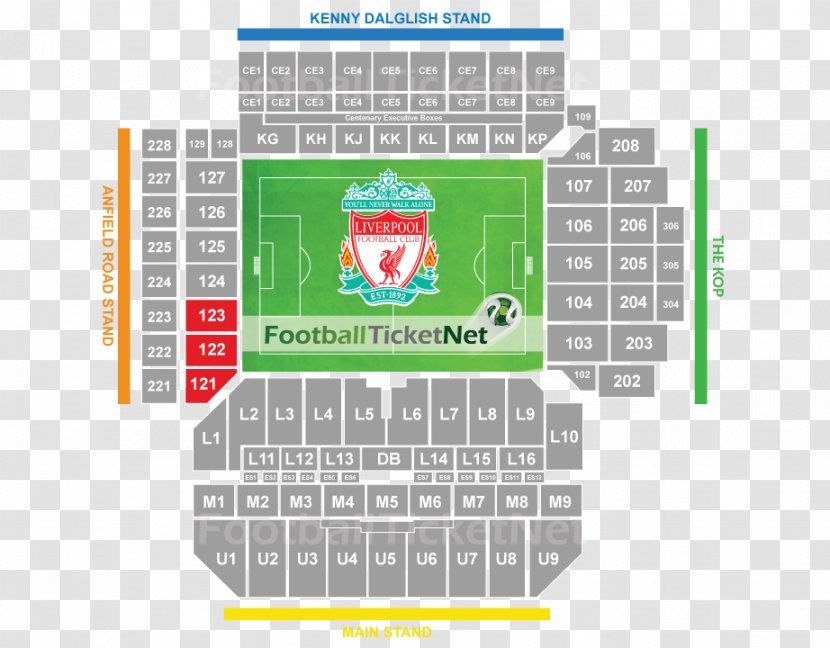 Anfield Crystal Palace F.C. Liverpool Craven Cottage Premier League - Games - Admission Tickets Transparent PNG