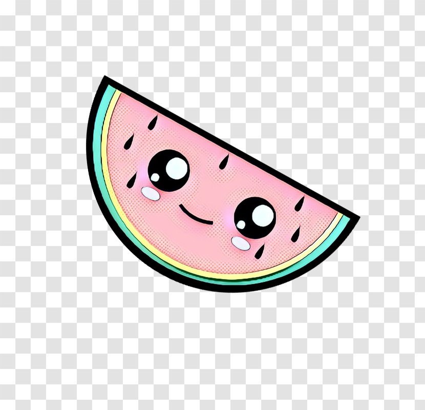 Watermelon Cartoon - Food - Smile Transparent PNG