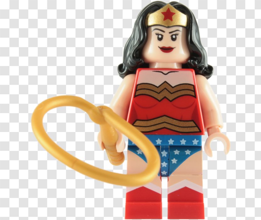 Diana Prince Lego Minifigure Super Heroes Key Chains - Toy - White Dish Transparent PNG