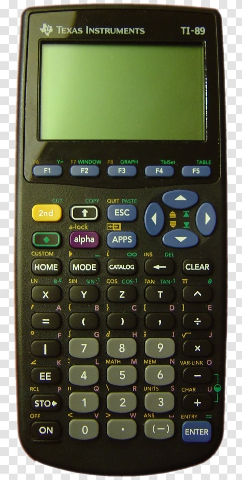 TI-89 Series Graphing Calculator Texas Instruments TI-30 TI-84 Plus - Office Supplies Transparent PNG