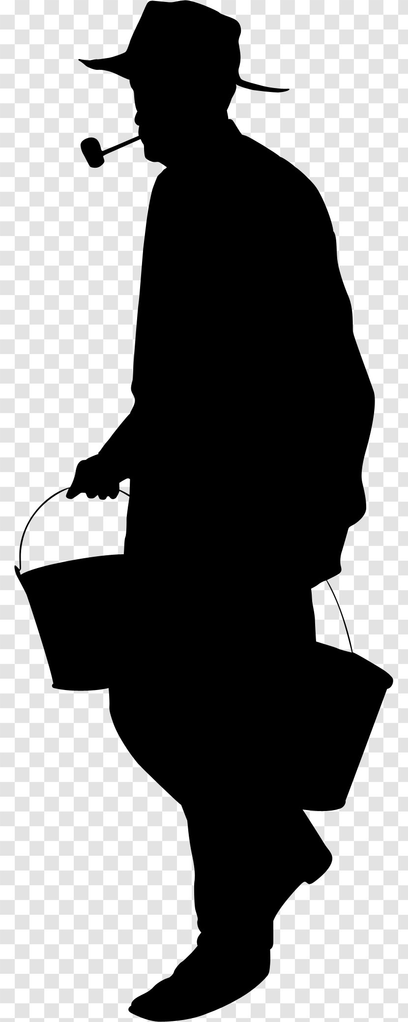 Silhouette Image Clip Art - Blackandwhite - Neck Transparent PNG