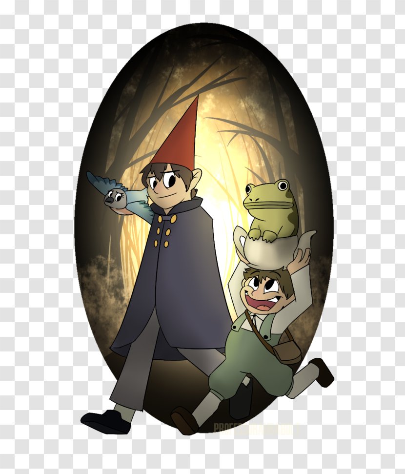 Into The Unknown Cartoon Fan Art Drawing - Over Garden Wall Transparent PNG