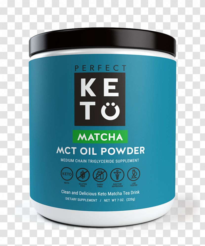 Matcha Medium-chain Triglyceride Ketogenic Diet Ketosis Low-carbohydrate - Powder Transparent PNG