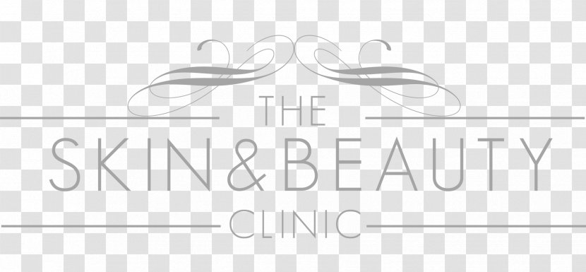 Logo Brand White Font - Calligraphy - Beauty Clinic Transparent PNG