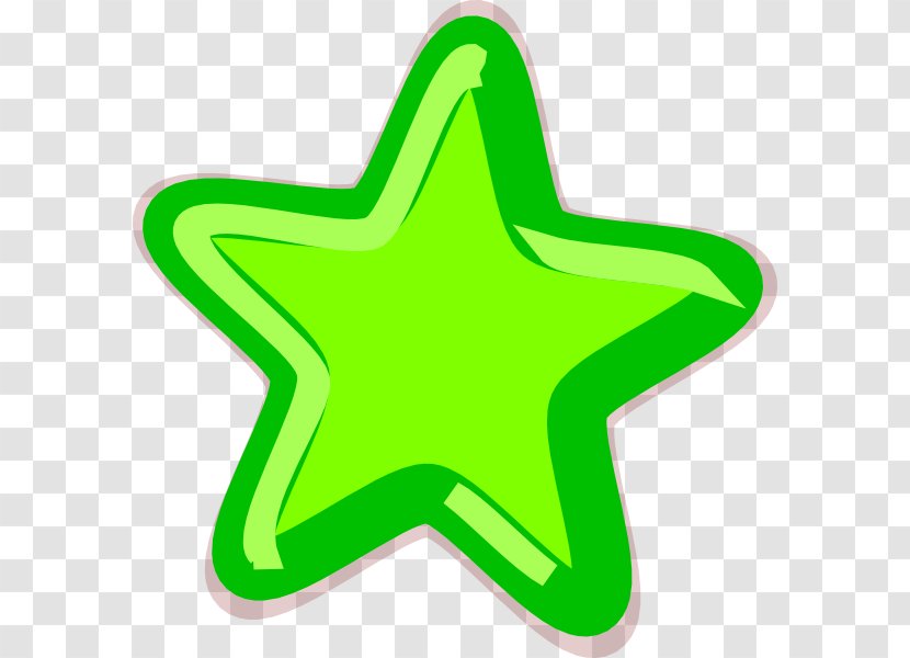 Green Star Clip Art - Symbol - Royaltyfree Transparent PNG