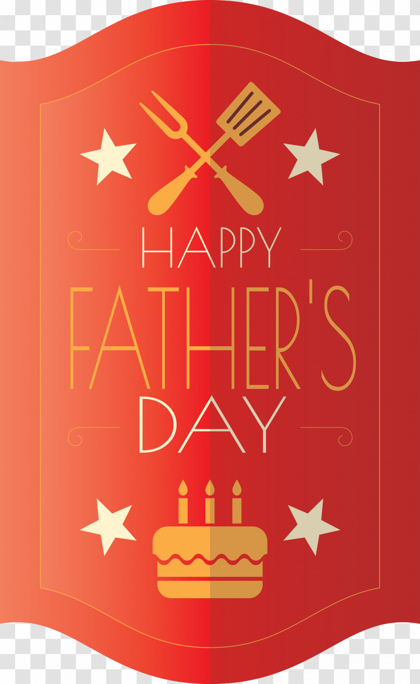 Fathers Day Label Transparent PNG