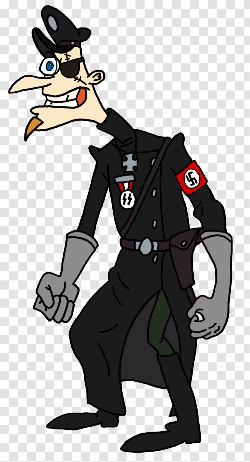 Dr. Heinz Doofenshmirtz Ferb Fletcher Phineas Flynn Perry The Platypus Roger - Villain - Swastika Transparent PNG