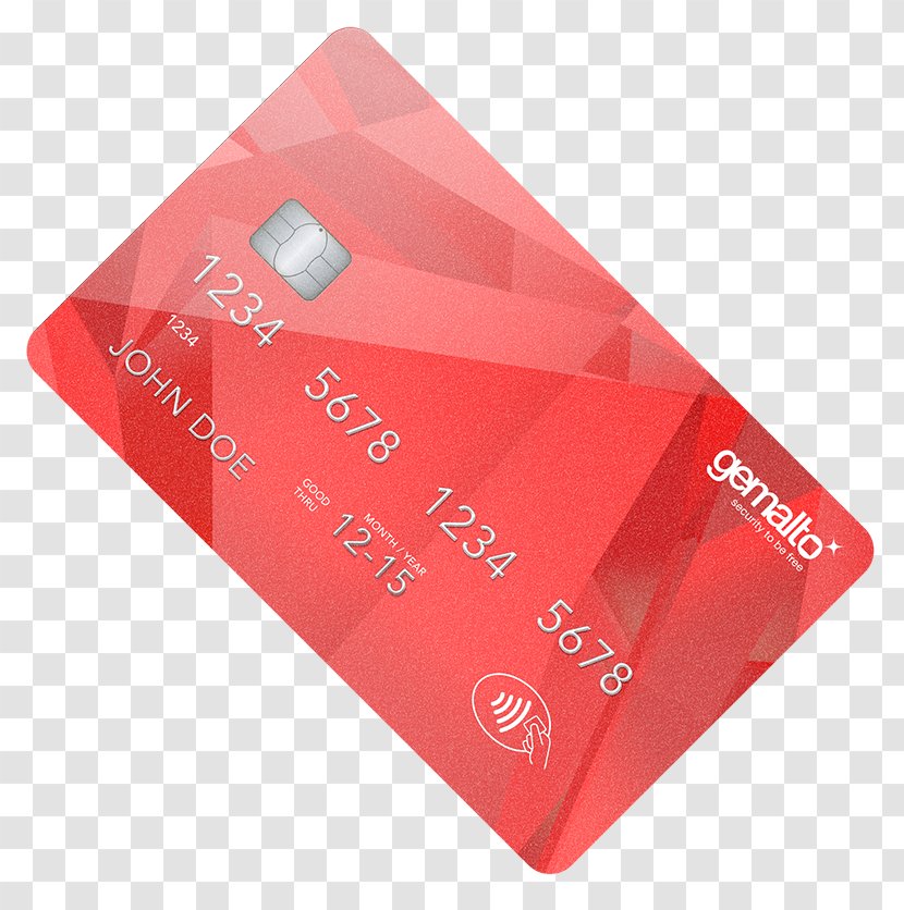 Gemalto EMV Payment Computer Software Credit Card - Contact Transparent PNG