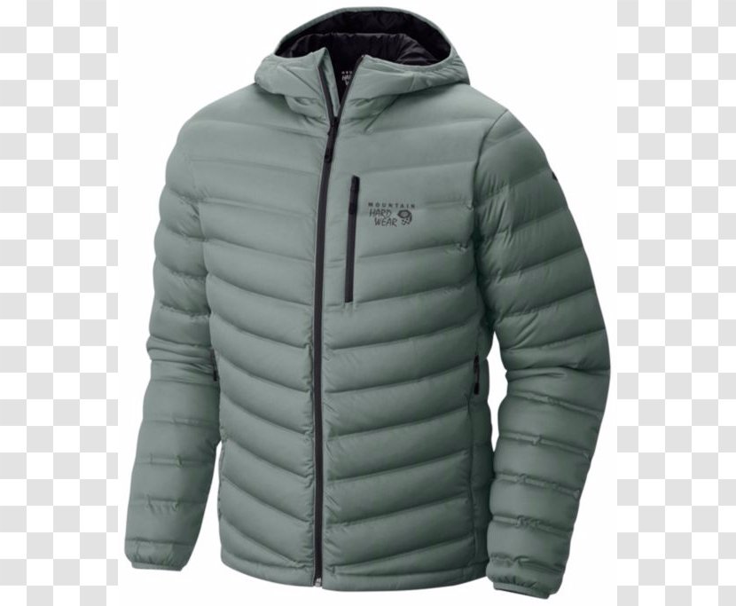 Mountain Hardwear Hoodie Jacket Down Feather Clothing - Sweatshirt Transparent PNG