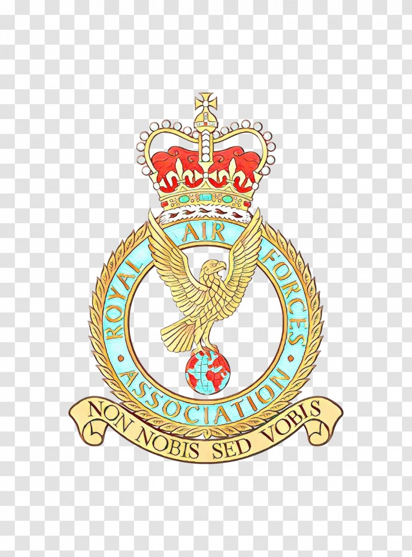 Crown Logo - Royal Air Forces Association - Jewellery Transparent PNG