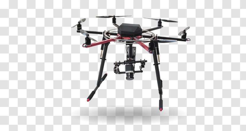 Helicopter Rotor Unmanned Aerial Vehicle Photography Aircraft Multirotor - Drone View Transparent PNG