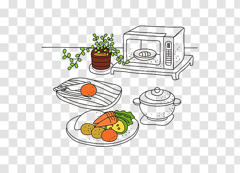 Vegetable Fruit Photography Illustration - Cookware And Bakeware - Cut Vegetables Transparent PNG
