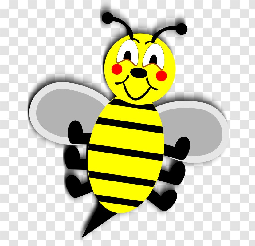 Bumblebee Honey Bee Clip Art - Illustration Transparent PNG