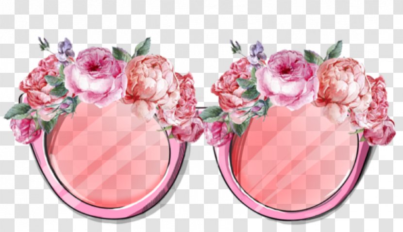 Floral Design Sunglasses Cut Flowers Rose - Vision Care Transparent PNG