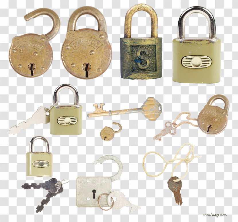 Lock Key Door Drawing Metal Transparent PNG