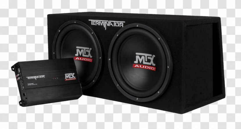 Subwoofer Car Loudspeaker Enclosure Vehicle Audio MTX - Mtx Transparent PNG