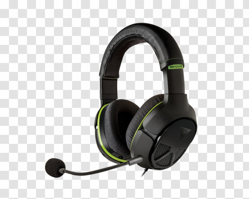 Microphone Turtle Beach Ear Force XO FOUR Stealth Xbox One Corporation Headset - Video Games Transparent PNG